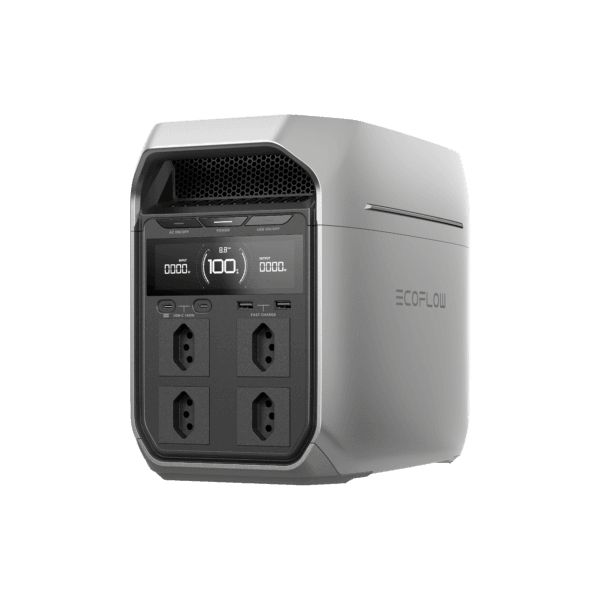 Gerador DELTA 3 Plus (1800W, 220v - EU) + Painel BR