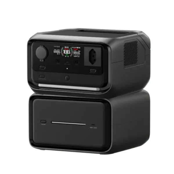 Gerador RIVER 3 Plus (127v - BR) + Bateria Extra RIVER 3 Plus (572 Wh) + Painel 10W